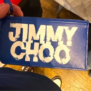 Unisex jimmy choo zipper wallet